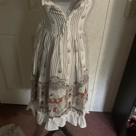 NWOT Magic Tea Party “Musicians in Bremen Town” JSK with hairclips, bow, belt - Picture 5 of 12